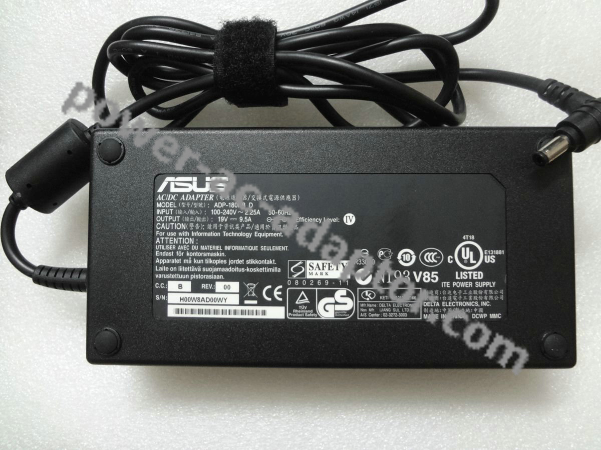 180W 19V 9.5V Asus G6VW ADP-180HB D power AC Adapter
